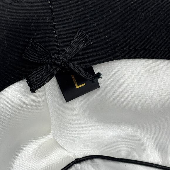 Scala Classico Hat Fedora Fitted Mens Large Wool Felt Feather Band Dress - Picture 8 of 8